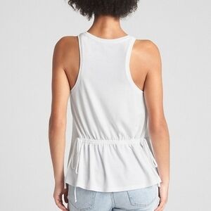 Gap Softspun Shirred-Back Tank Top